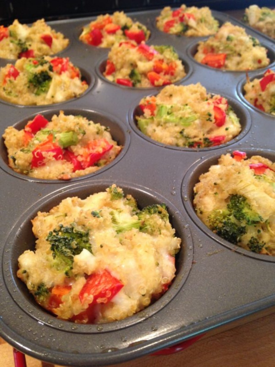 Veggie Quinoa Muffins