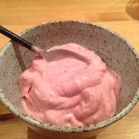 Strawberry & Banana Protein “Ice Cream”