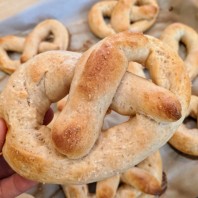 Sourdough Pretzels