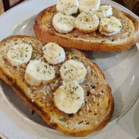 Peanut Butter & Banana Toast