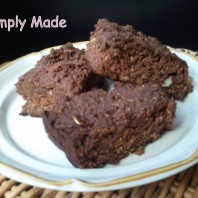 Chocolate Pumpkin Protein Brownies
