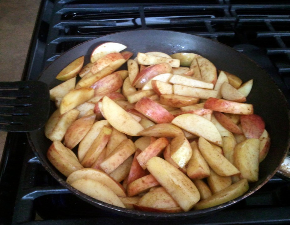 No Crust Apple Pie